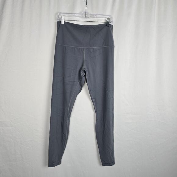 Lululemon Athletica Jogging Pants Women's 14 Slate Blue Stretch High Rise - Picture 1 of 16